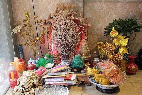 Đặt cóc ngậm vàng trong nhà