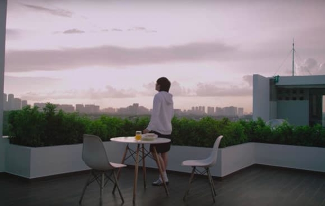 Sân thượng view siêu đẹp