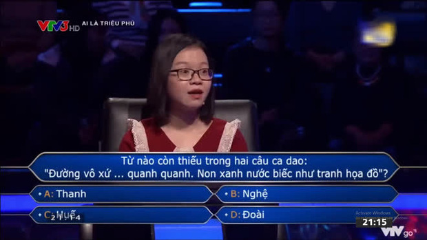 Đáp án chương trình đưa ra gây tranh cãi cho khán giả