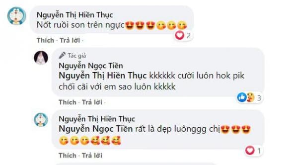 Ngoài ra, ca sĩ Hiền Thục còn phát hiện doanh nhân Ngọc Tiền có nốt ruồi son trên ngực - trong nhân tướng học những người có nốt ruồi son trên ngực là những người có tướng phú quý, giàu sang.