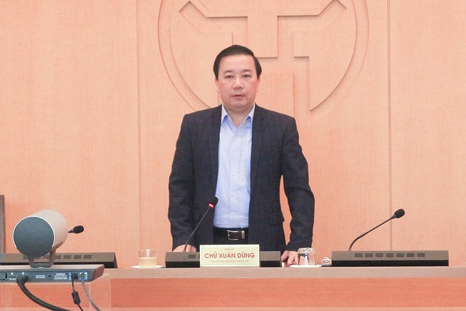 Ông Chử Xuân Dũng, Phó Chủ tịch UBND thành phố Hà Nội (Ảnh: TP/ PLO)