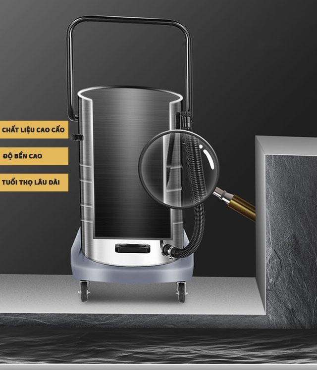 Máy được chú trọng chất liệu nên độ bền khá cao