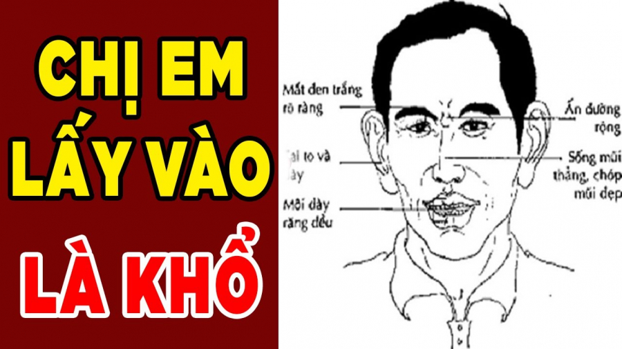 Tướng đàn ông nên tránh xa
