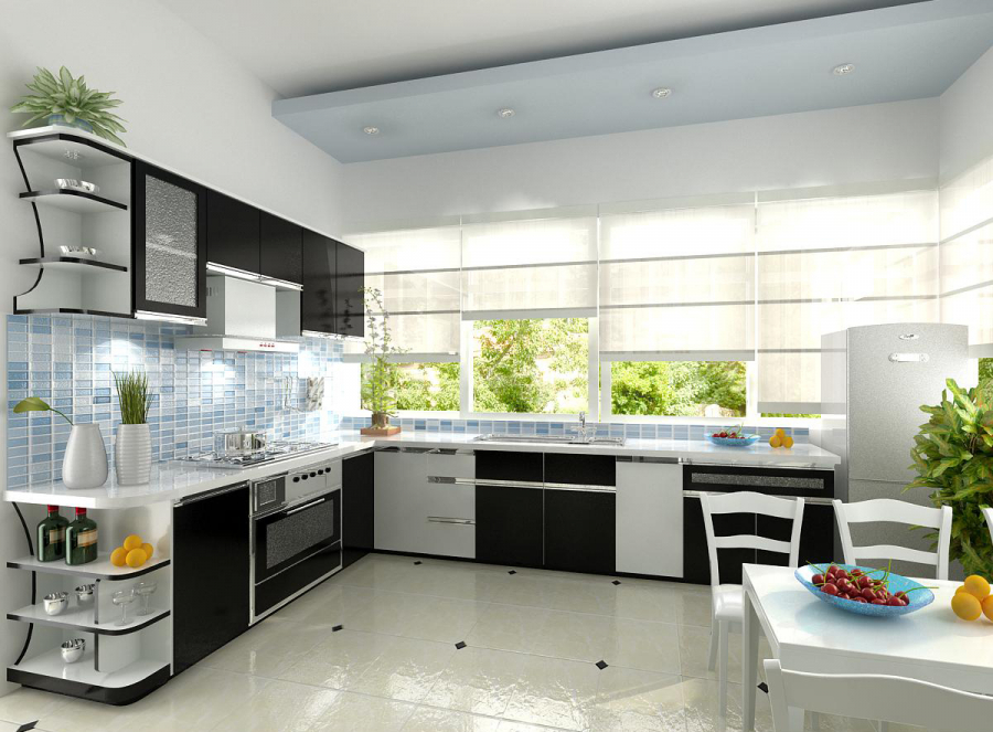 Nhà bếp hút tài lộc vào nhà