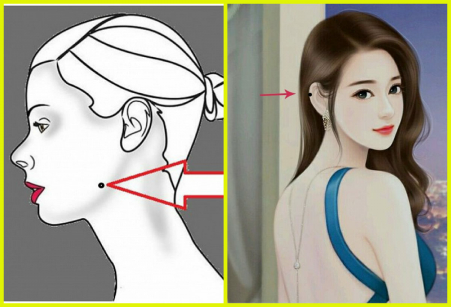 Nốt ruồi xui ở phụ nữ