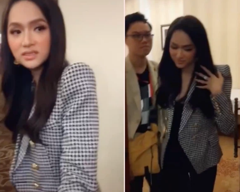 Ai nấy xôn xao khi xem đoạn clip Hương Giang xuất hiện ở một sự kiện. Đoạn clip kéo dài 15 giây ghi lại hình ảnh Hương Giang bước ra khỏi phòng chờ. Trong video, Hương Giang lộ rõ thần thái mệt mỏi, gương mặt nhợt nhạt. Tuy nhiên, thực tế đoạn clip này quay từ cách đây khá lâu. Có thể nói từ khi dính nghi vấn