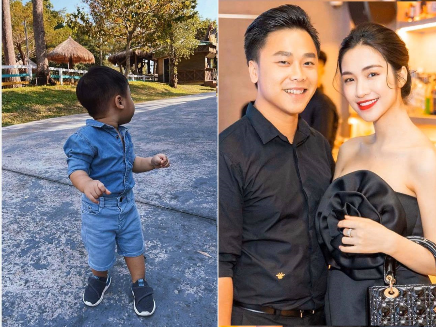 Khi người hâm mộ thắc mắc về chân dung cậu ấm, Hoà Minzy đã có màn miêu tả về con gây chú ý. Cô viết: