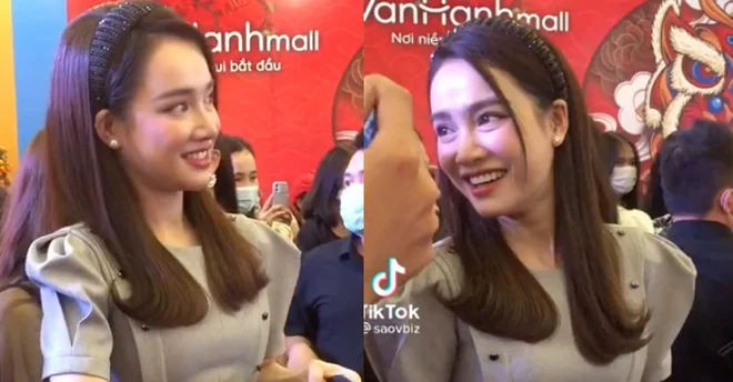 Mới đây, một đoạn clip do “team qua đường” ghi lại đã quay được cận cảnh nhan sắc Nhã Phương. Ở một vài góc chưa được chỉnh sửa qua, có thể thấy mặt bà xã Trường Giang đã xuất hiện nhiều dấu hiệu của tuổi tác như nếp nhăn, bọng mắt khá to. Tuy nhiên, Nhã Phương vẫn là một trong những mỹ nhân nổi tiếng xinh đẹp của Vbiz nên chút nhược điểm này hoàn toàn không phải là vấn đề.