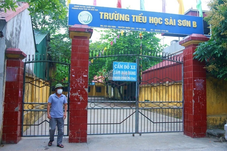 Trường Tiểu học Sài Sơn B (Ảnh: Vietnamnet)
