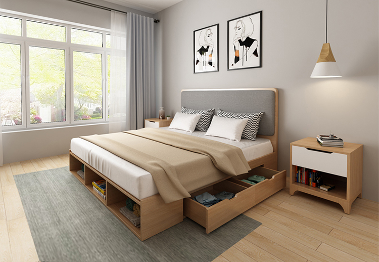 Giường ngủ thông minh thích hợp với phòng ngủ nhỏ