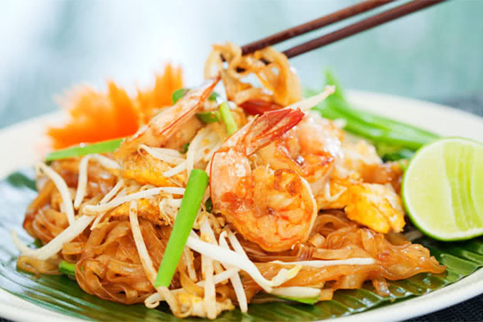 Cách nấu phở xào tôm thịt