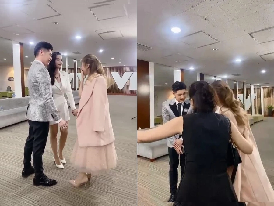 Tối ngày 2/4, tại một đêm nhạc ở thủ đô Hà Nội, Mỹ Tâm và hai đàn em - Đông Nhi và Noo Phước Thịnh đã có cuộc hội ngộ gây chú ý. Tại đây, Mỹ Tâm nhận thua Đông Nhi, khẳng định “chị phải theo em” về khoản kết hôn và có con gái. Sẵn đây, Mỹ Tâm hỏi thăm Noo Phước Thịnh: “Nghe đồn em cũng sắp rồi đúng không?” . Nam ca sĩ cười vui vẻ phản hồi đàn chị: “Dạ đợi năm, đợi tuổi”. Dù ba người không thể trò chuyện quá lâu do thời gian biểu diễn của cả ba đã được sắp xếp sẵn nhưng clip hậu trường này đủ làm người hâm mộ thích thú. Khoảnh khắc Đông Nhi và Noo cùng cúi đầu chào đàn chị cũng nhận được nhiều lời khen từ khán giả.