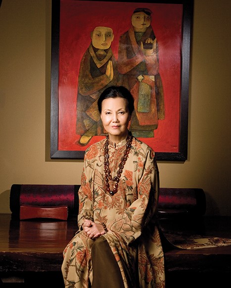 Nghệ sĩ Kiều Chinh khi về già.