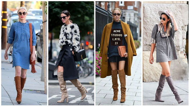 Những ngày trở gió, hãy lên đồ với các ý tưởng mix bốt cá tính và sang chảnh sau