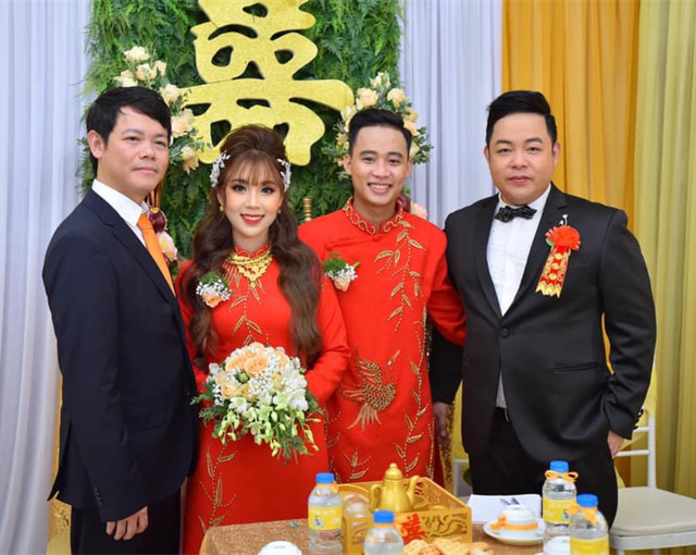 Sự thật đây là hình ảnh trong đám cưới con trai nuôi Quang Lê.