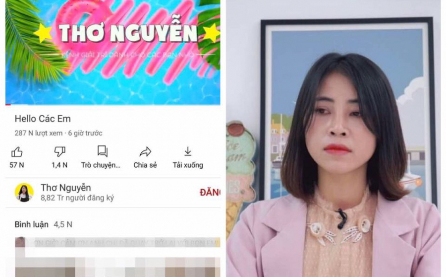 Kênh Thơ Nguyễn đang có sự rục rịch quay lại (Ảnh Internet)