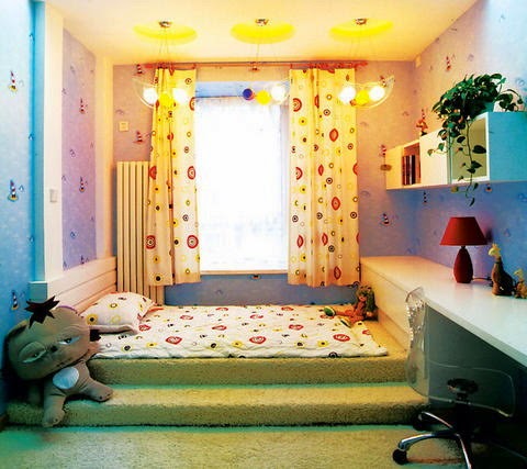 Đây là thiết kế phòng ngủ cực đáng yêu cho các bé (ảnh : internet)