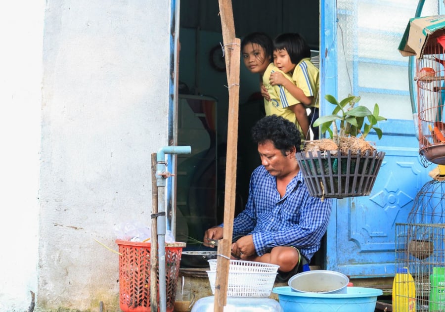 Hoàn cảnh anh Thành cũng khó khăn không khác gì với anh Tiến (Ảnh: Thanh Niên)