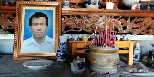 Anh Truyền (bố 3 đứa trẻ) qua đời đã 3 năm vì tai nạn giao thông.