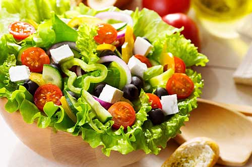 Salad tốt cho người đường huyết