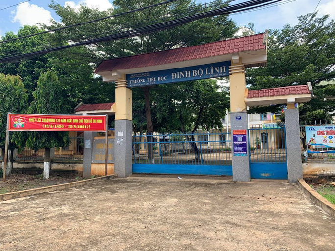 Trường Tiểu học Đinh Bộ Lĩnh, xã Cư Êbur, TP. Buôn Ma Thuột.