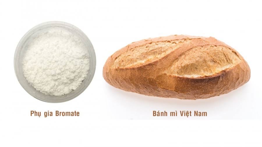 Bánh mì có chứa chất phụ gia bromate có thể gây ung thư