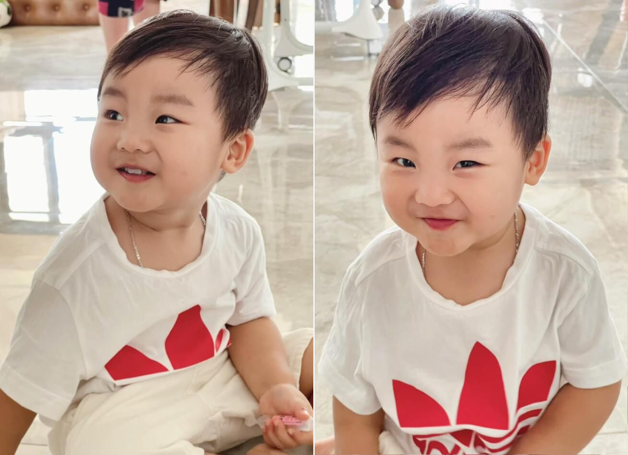 Hiện tại Hòa Minzy đã hoàn toàn thoải mái với việc chia sẻ hình ảnh của cậu bé lên mạng xã hội và Bo nhận được rất nhiều sự yêu quý của các cô chú anh chị CĐM