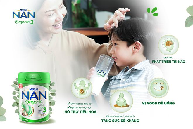 NAN Organic 3 được nhiều mẹ Việt tin tưởng lựa chọn trong những năm gần đây.