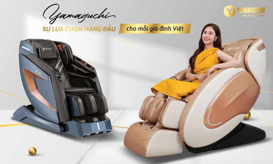Ghế massage là sự lựa chọn hàng đầu cho mỗi gia đình Việt