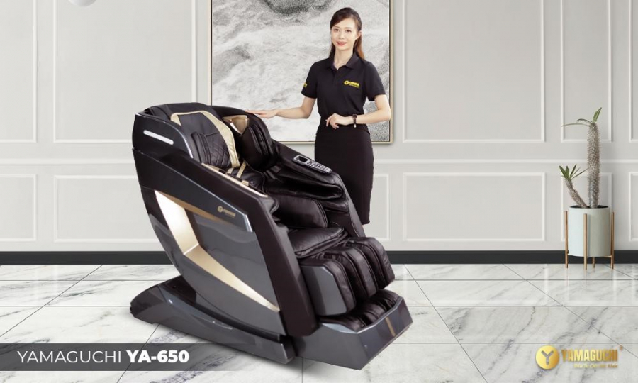 Ghế massage Yamaguchi YA-650 cho bạn trải nghiệm công nghệ massage đỉnh cao