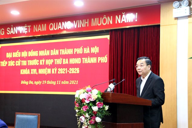Chủ tịch UBND TP. Hà Nội Chu Ngọc Anh