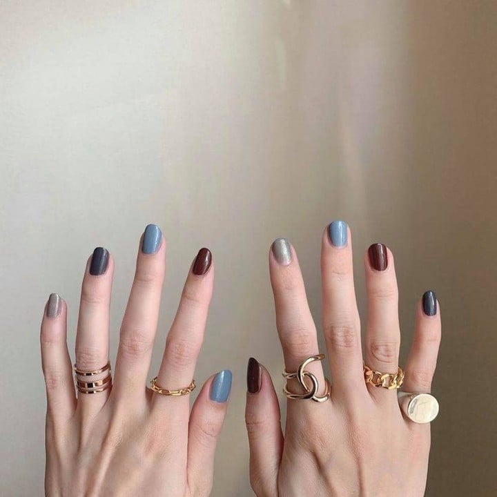 20 công thức kết hợp màu sắc nail hoàn hảo
