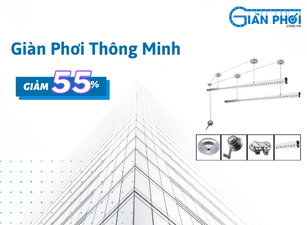 Gianphoi.com.vn - Địa chỉ cung cấp giàn phơi thông minh chất lượng với nhiều ưu đãi