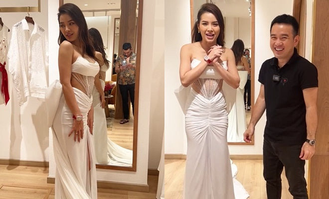 Rổ váy cưới đắt đỏ của mỹ nhân Việt Lan Khuê đầu tư nửa tỷ đồng 1 sao nữ  đặt may tới 11 chiếc