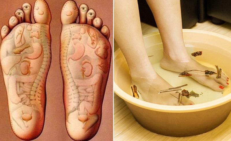 Ngâm chân bằng nước muối có rất nhiều lợi ích đối với sức khỏe.