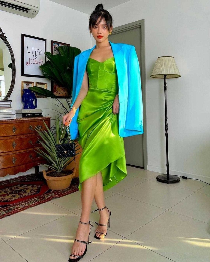 Sao Việt gợi ý cách để cân đẹp blazer màu sắc xua tan sự ảm đạm của ngày lạnh