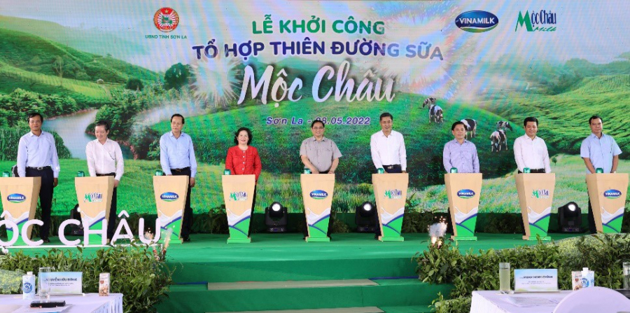 Dự án Thiên đường sữa Mộc Châu chính thức khởi công vào tháng 5.2022