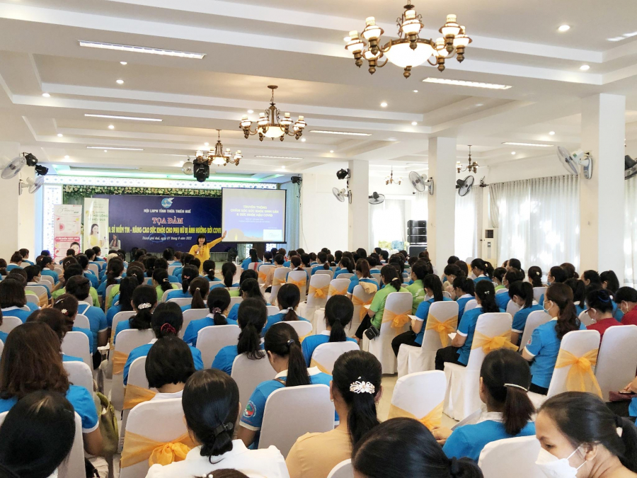 Chương trình tư vấn chăm sóc sức khỏe tại Hội Phụ nữ tỉnh Thừa Thiên Huế