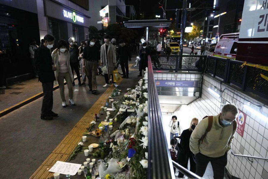 Hàn Quốc để Quốc tang các nạn nhân xấu số đến ngày 05/11 (nguồn: Internet)