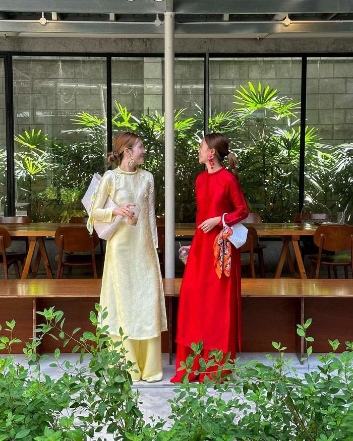 Ngắm dàn mỹ nhân Việt xúng xính áo dài, chị em lại có thêm ý tưởng mặc đẹp ngày Tết