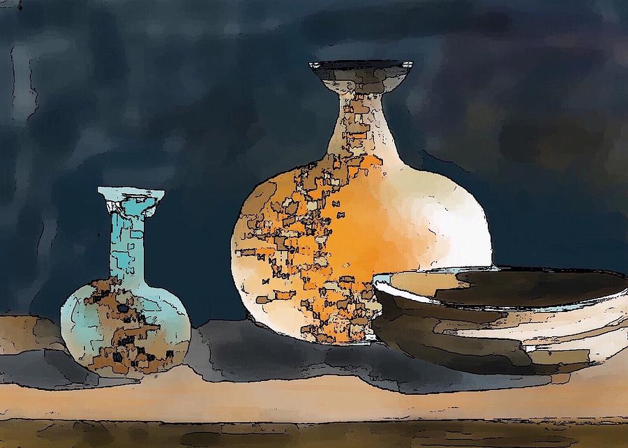 two-vases-and-bowl-sandi-brogger
