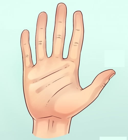 Lòng bàn tay có 5 dấu hiệu này thì phát tài phát lộc, dù là nam hay nữ đều vất vả, khó khăn