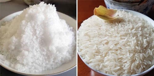 Gạo và muối cúng xong không vứt đi, như vậy sẽ rước tài lộc vào nhà