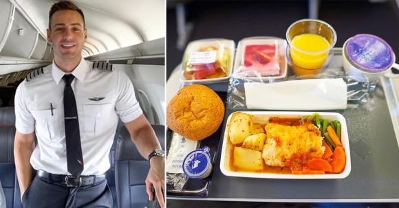 Phi công, tiếp viên ăn gì trên chuyến bay, có giống bữa ăn của hành khách không?