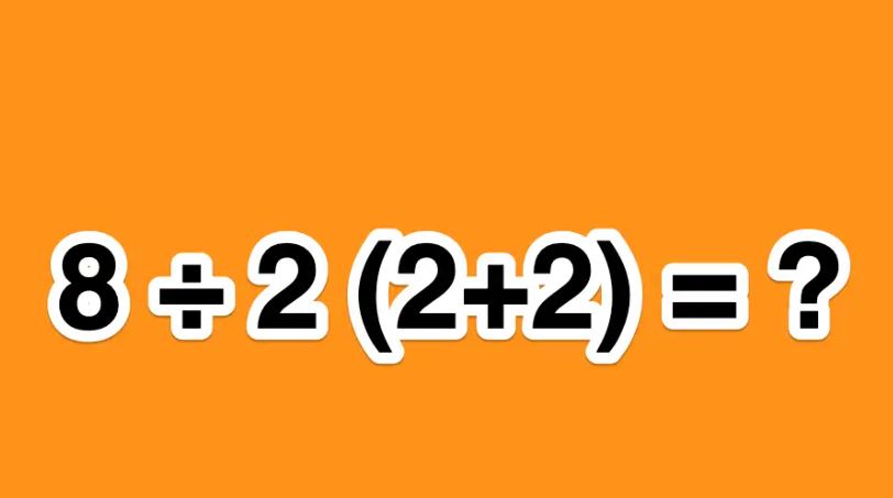 Bài toán tiểu học 8:2x(2+2) ra 1 hay 16: Phụ huynh đau đầu, giáo sư toán giải đáp