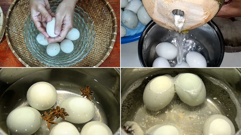 Bí quyết luộc trứng vịt lộn mềm thơm, ngọt nước, để lâu vẫn không tanh