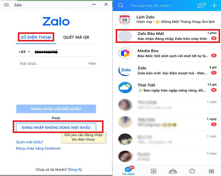 2 cách đăng nhập Zalo nhanh nhất dù quên mật khẩu, ai không biết thì tội quá
