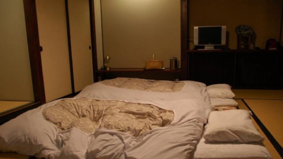 Tại sao người Nhật thích ngủ dưới đất thay vì trên giường dù gia đình rất giàu có?