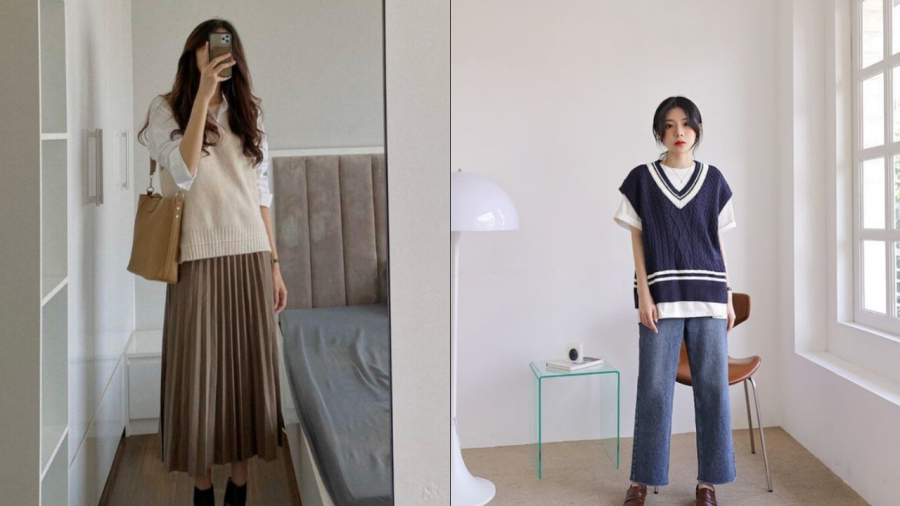 Mix áo len với chân váy ngắn cực xinh xắn xuống phố - Shopee Blog