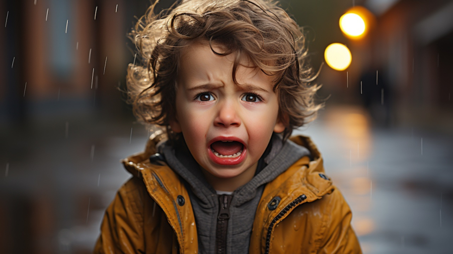 A bad mood can be a sign that the child is seriously ill